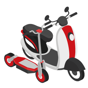 Icon Scooter Sharing by obALu